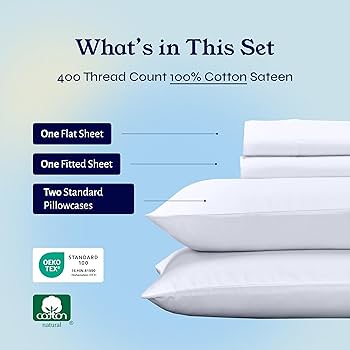 California Design Den fullコットン ボックスシーツ Amazon.com: California Design Den Full Size Bed Sheets Set